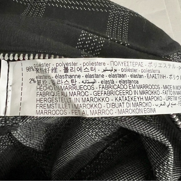 ZARA | Plaid Shorts Jumpsuit Romper Zipper Long Sleeves Size Small New NWT - Picture 11 of 11